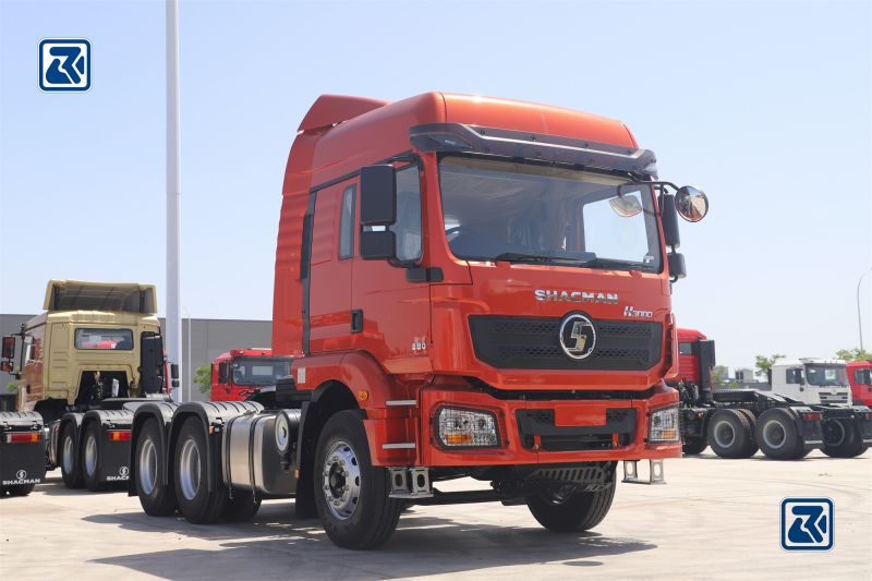 Camion tracteur H3000 6X4 rouge à vendre