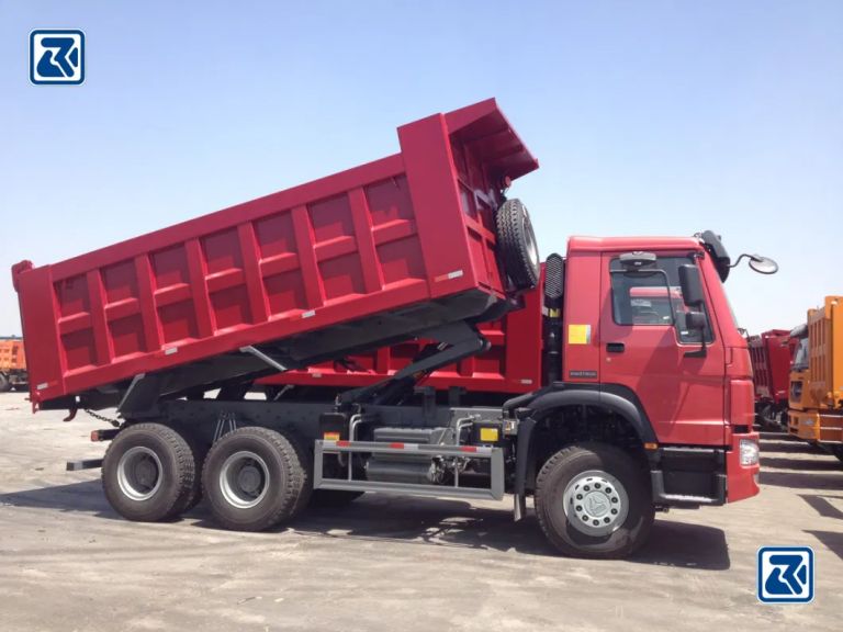 HOWO dump truck with ergonomic cabin and advanced control systems - HOWO Special Truck Ltd