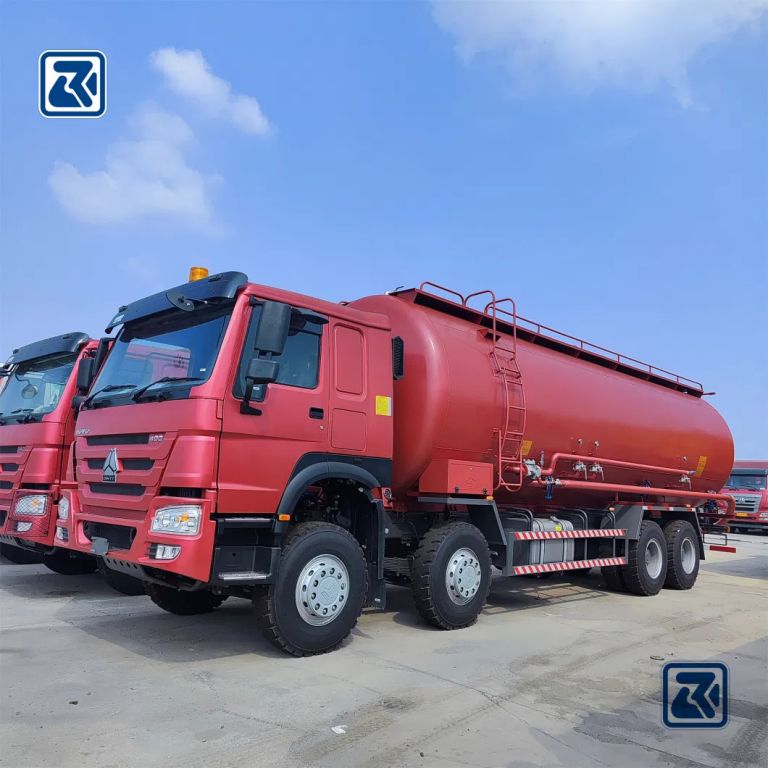 Les caractéristiques de sécurité des camions-citernes HOWO